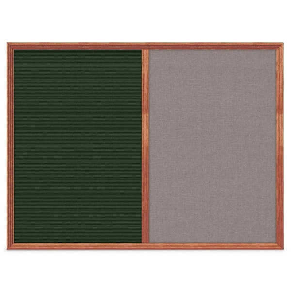 Slim Style Indoor Enclosed Corkboard, 12